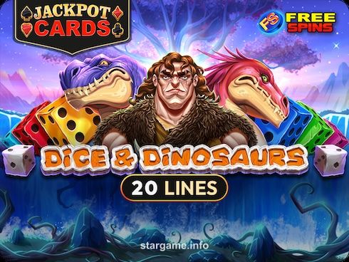 star game Dice and Dinosaurs banner